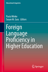 Foreign Language Proficiency in Higher Education - 