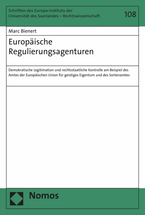 Europ&auml;ische Regulierungsagenturen - Marc Bienert