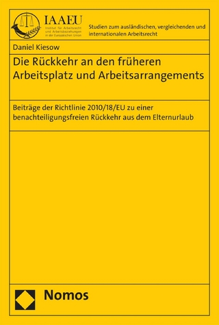 Die Rückkehr an den früheren Arbeitsplatz und Arbeitsarrangements
