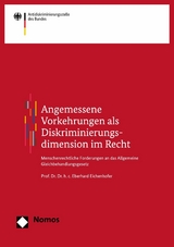 Angemessene Vorkehrungen als Diskriminierungsdimension im Recht - Eberhard Eichenhofer