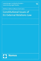 Constitutional Issues of EU External Relations Law - 