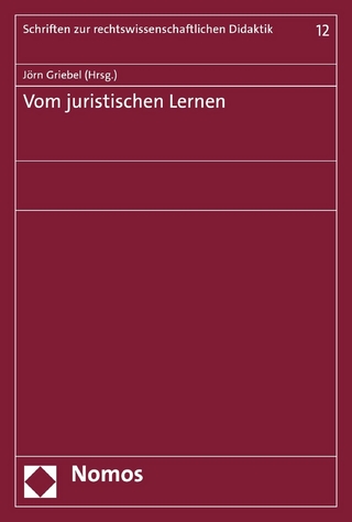 Vom juristischen Lernen