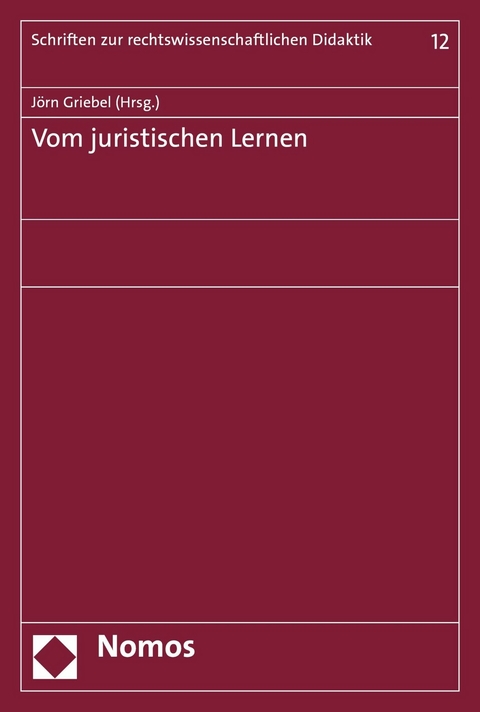 Vom juristischen Lernen - 
