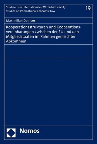 Kooperationsstrukturen und Kooperationsvereinbarungen zwischen der EU und den Mitgliedstaaten im Rahmen gemischter Abkommen