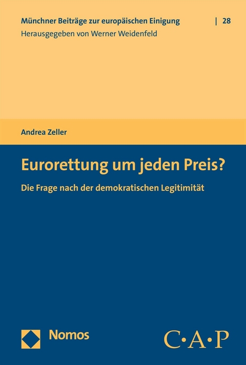 Eurorettung um jeden Preis? - Andrea Zeller
