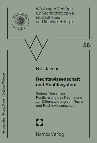 Rechtswissenschaft und Rechtssystem