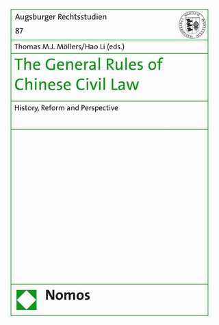 The General Rules of Chinese Civil Law