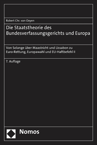 Die Staatstheorie des Bundesverfassungsgerichts und Europa