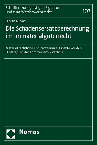 Die Schadensersatzberechnung im Immaterialgüterrecht