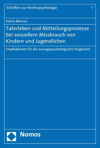 Taterleben und Mitteilungsprozesse bei sexuellem Missbrauch von Kindern und Jugendlichen