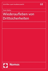 Wiederaufleben von Drittsicherheiten - Sven Kalisz