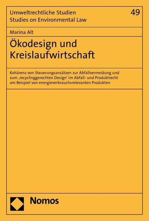 &Ouml;kodesign und Kreislaufwirtschaft - Marina Alt