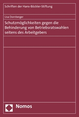 Schutzm&ouml;glichkeiten gegen die Behinderung von Betriebsratswahlen seitens des Arbeitgebers - Lisa Dornberger