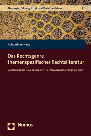 Das Rechtsgenre themenspezifischer Rechtsliteratur