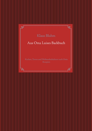 Aus Oma Luises Backbuch