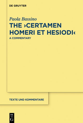 The >Certamen Homeri et Hesiodi<
