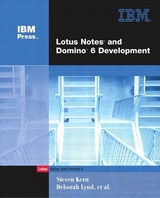 Lotus Notes and Domino 6 Development - Kern, Steven; Lynd, Deborah