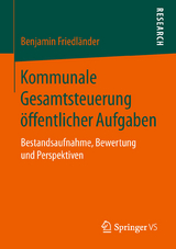Kommunale Gesamtsteuerung öffentlicher Aufgaben - Benjamin Friedländer