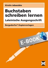Buchstaben schreiben lernen - LA - Kirstin Jebautzke