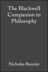 The Blackwell Companion to Philosophy - Bunnin, Nicholas; Tsui-James, Eric