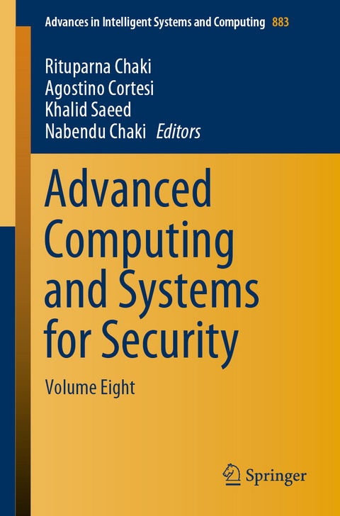 Advanced Computing and Systems for Security - 