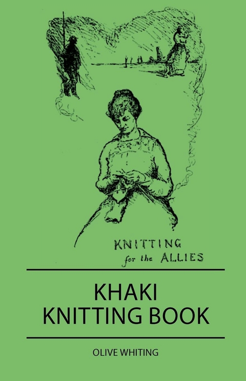 Khaki Knitting Book - Olive Whiting