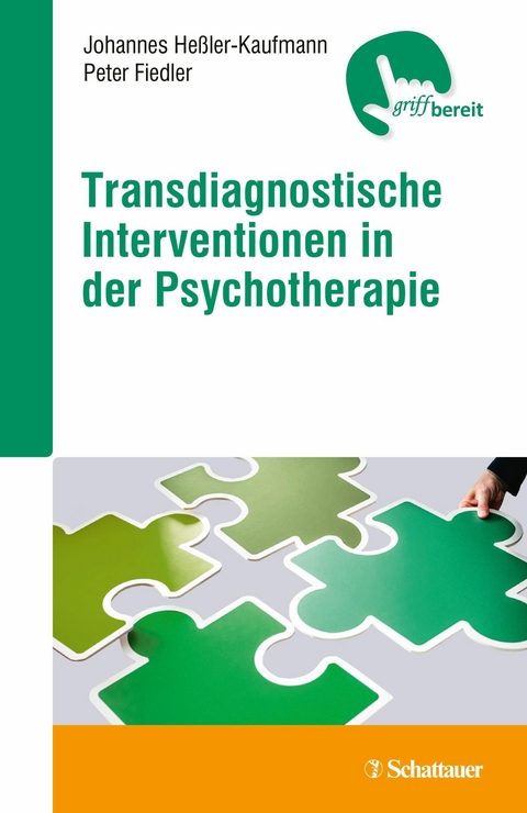 Transdiagnostische Interventionen in der Psychotherapie -  Johannes Heßler-Kaufmann,  Peter Fiedler