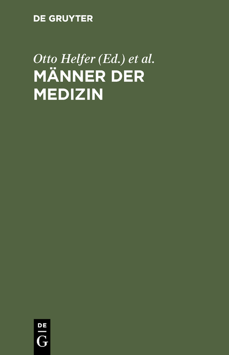M&auml;nner der Medizin - 