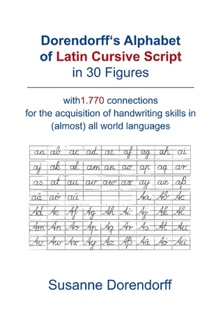 Dorendorff 's Alphabet of Latin Cursive Script in Figures