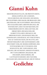 Der B&uuml;roangestellte, die Prostituierte, der Klempner, die Lehrerin - Gianni Kuhn