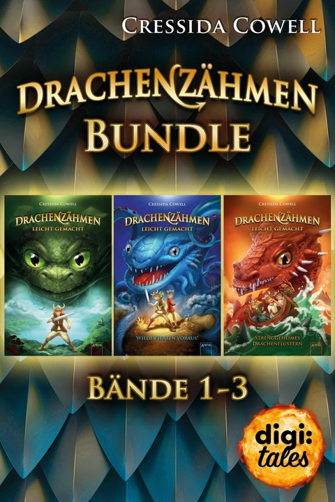 Drachenzähmen leicht gemacht. Band 1-3 im Bundle - Cressida Cowell