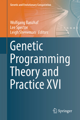 Genetic Programming Theory and Practice XVI - 
