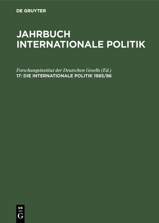 Die Internationale Politik 1985/86