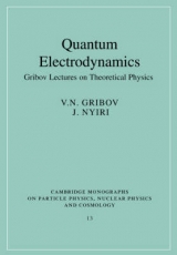 Quantum Electrodynamics - Gribov, V. N.; Nyiri, J.