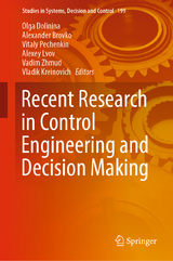 Recent Research in Control Engineering and Decision Making - 