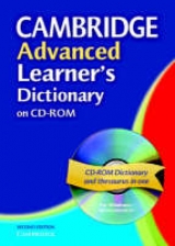 Cambridge Advanced Learner's Dictionary CD ROM - 