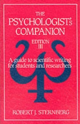 The Psychologist's Companion - Sternberg, Robert J.