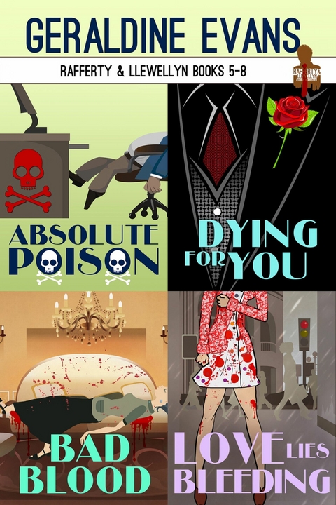Rafferty & Llewellyn Boxed Set Books 5-8 -  Geraldine Evans