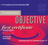 Objective First Certificate Audio CD Set (3 CDs) - Capel, Annette; Sharp, Wendy