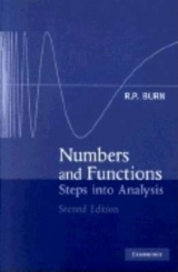 Numbers and Functions - Burn, R. P.