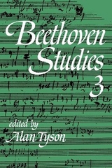 Beethoven Studies 3 - Tyson, Alan