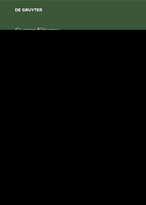 Kleine Chirurgie - Guenter Kitzerow