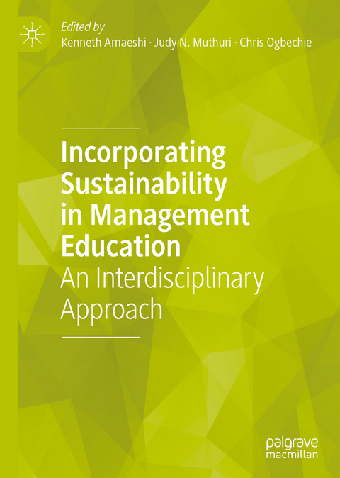 Incorporating Sustainability in Management Education - 