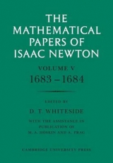 The Mathematical Papers of Isaac Newton: Volume 5, 1683–1684 - Newton, Isaac; Whiteside, D. T.