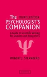 The Psychologist's Companion - Sternberg, Robert J.