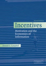 Incentives - Campbell, Donald E.