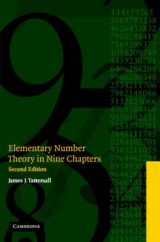 Elementary Number Theory in Nine Chapters - Tattersall, James J.