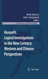 Husserl&rsquo;s Logical Investigations in the New Century: Western and Chinese Perspectives - 