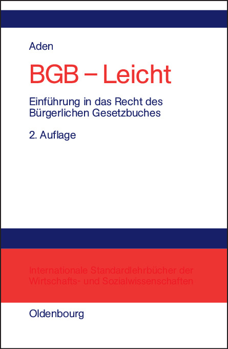 BGB - Leicht - Menno Aden