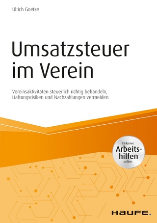 Umsatzsteuer im Verein - inkl. Arbeitshilfen online